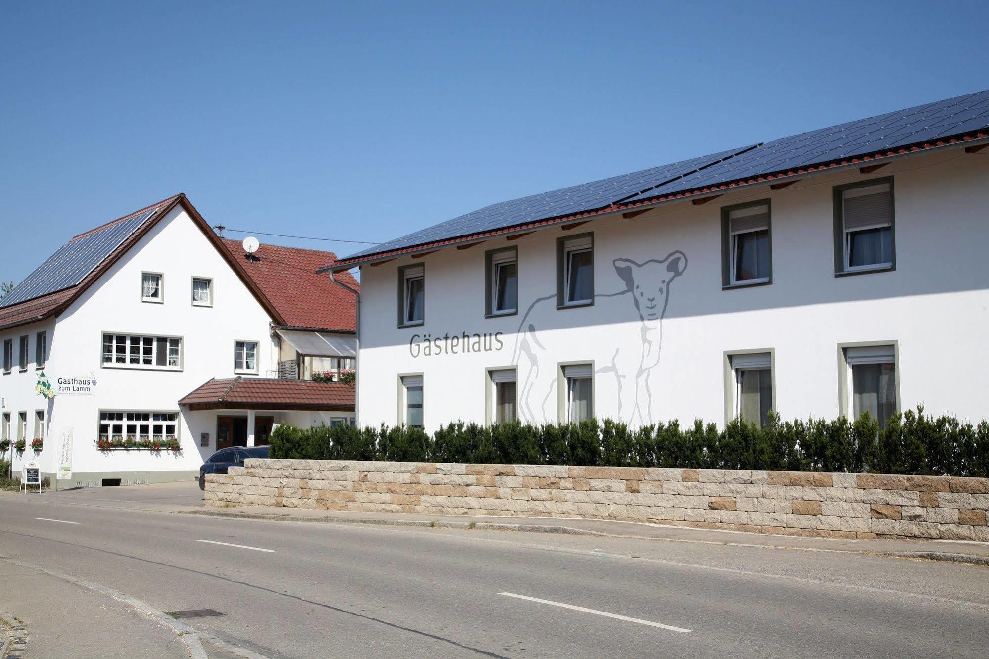 Gaestehaus Und Fewo Lamm Garni Blaubeuren Exterior photo